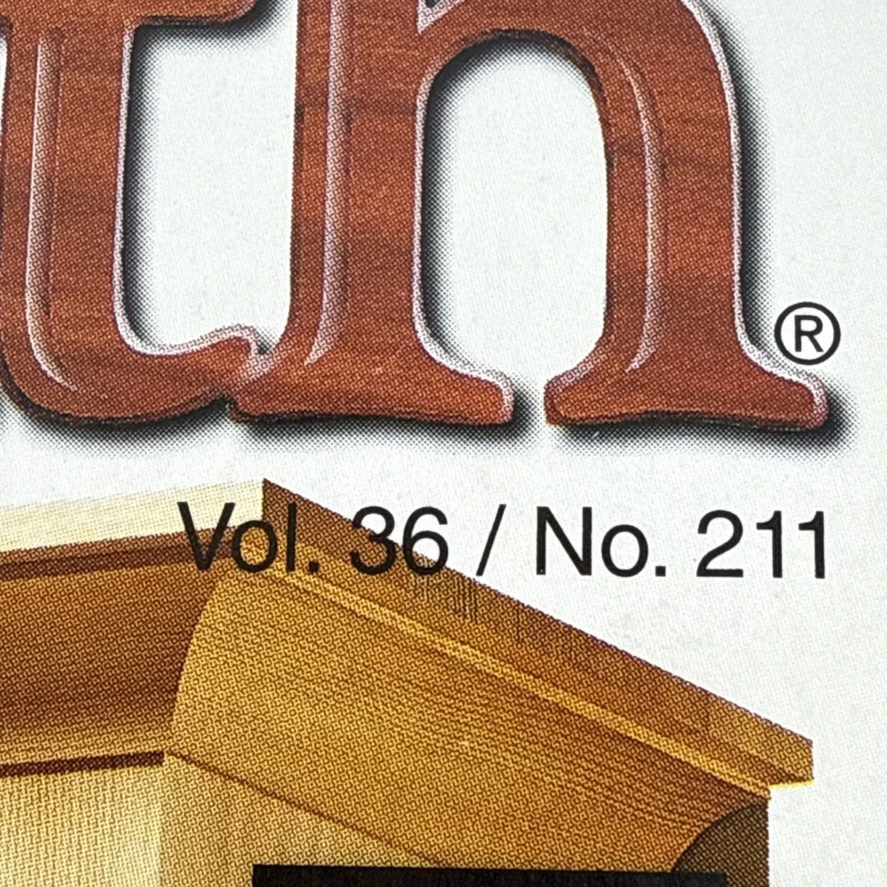 Woodsmith No 211 - Linen Press, Knife Block, Hall Bench, Bandsaw Circle Jig
